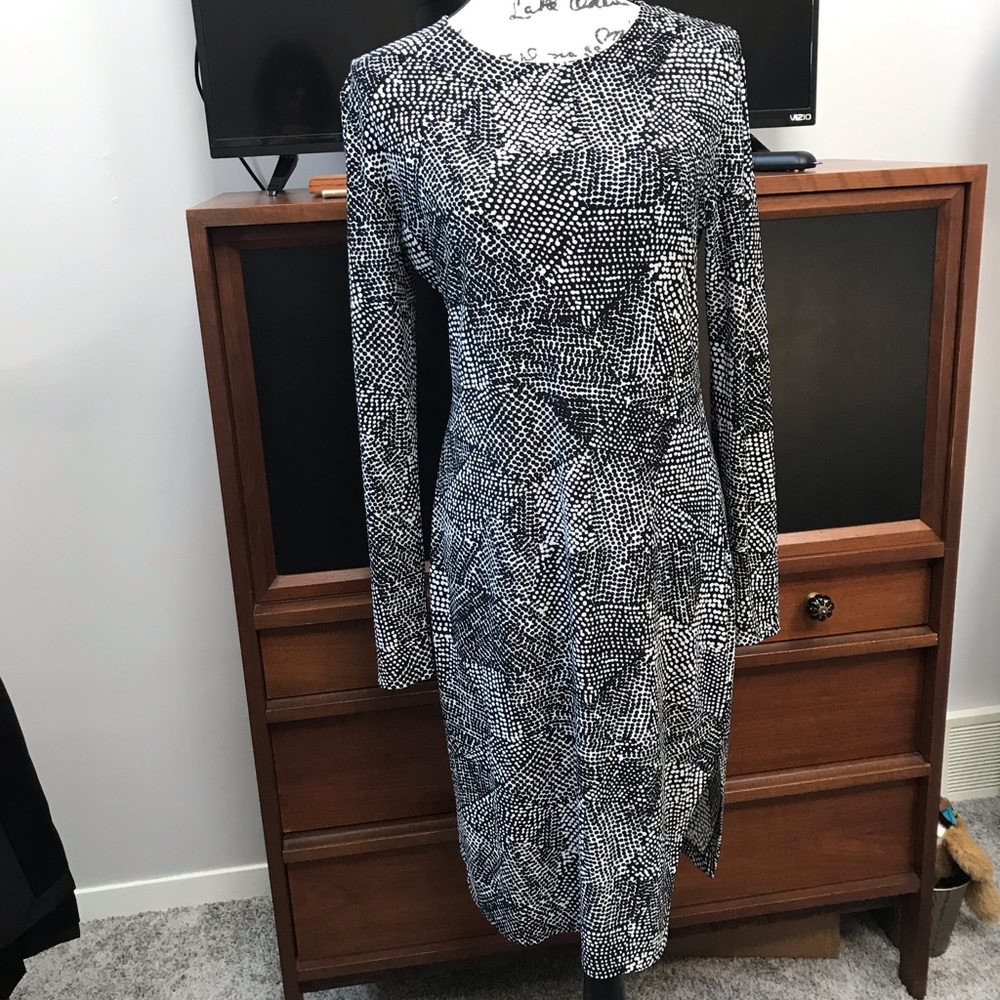Long sleeve fitted dress for summer!